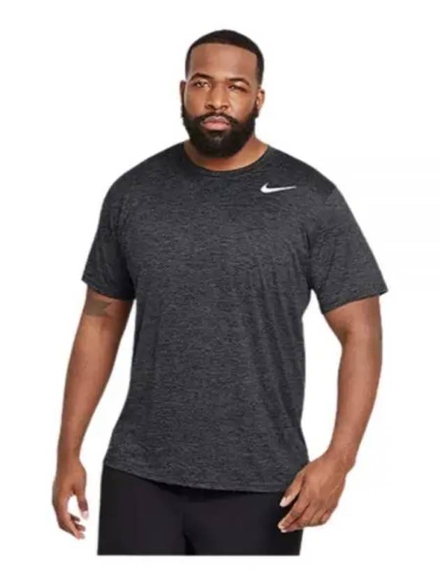 Legend Crossdye Short Sleeve T-Shirt Black - NIKE - BALAAN 1