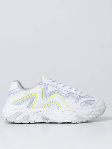 Sneakers Msgm in pelle e mesh - MSGM - BALAAN 1