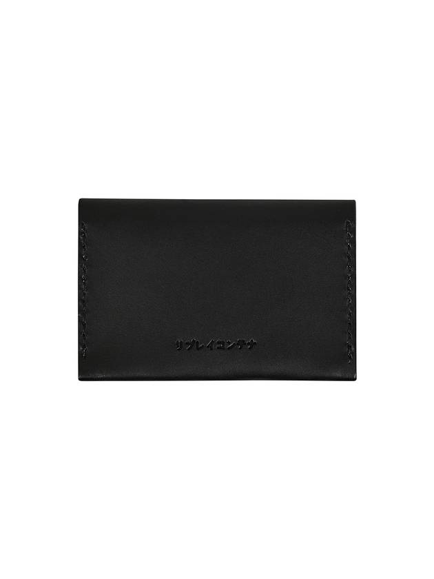 RC Leather Card Wallet Black - REPLAYCONTAINER - BALAAN 1