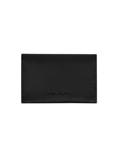 RC Leather Card Wallet Black - REPLAYCONTAINER - BALAAN 1