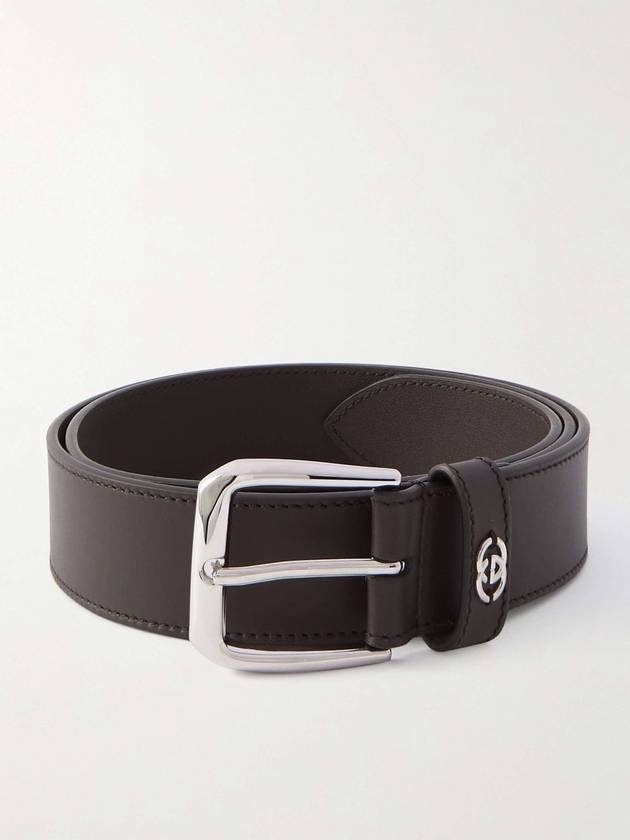 Interlocking G detail belt - GUCCI - BALAAN 1