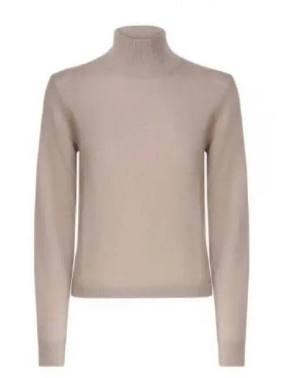 24 Niobe Wool Turtleneck Beige - MAX MARA - BALAAN 2