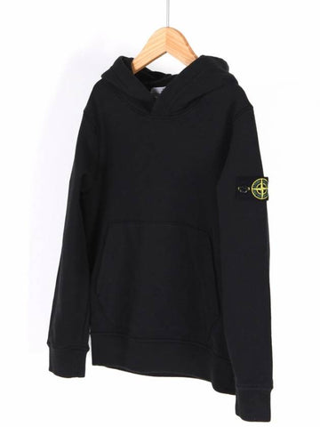 10 12A Kids Wapen Hood Black 811661620 V0029 - STONE ISLAND - BALAAN 1