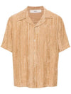 Separated Short Sleeve Shirt DALIANBEIGESTRIPE Free BEIGE STRIPE - SEFR - BALAAN 1