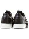 Round Toe Lace-Up Low Top Sneakers Black - VALENTINO - BALAAN 4