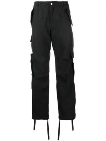 Straight Cargo Pants Black RHPS23PA07195372 1244305 - RHUDE - BALAAN 1