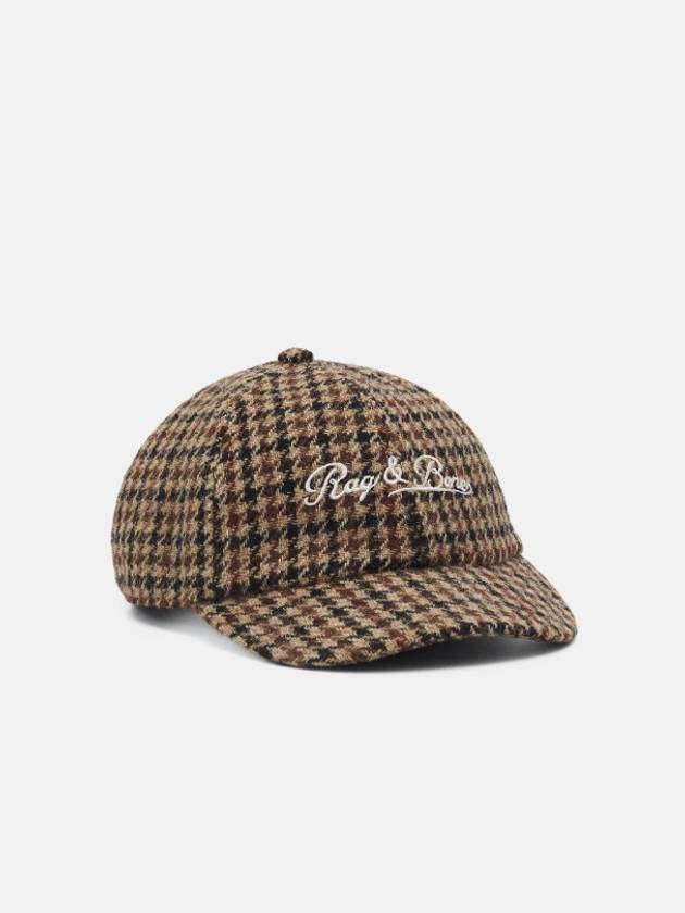 Heritage Houndstooth Baseball Cap Wreck & Bone - RAG & BONE - BALAAN 4