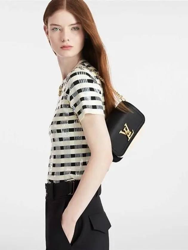 Lockme Tender Shoulder Bag Black - LOUIS VUITTON - BALAAN 8