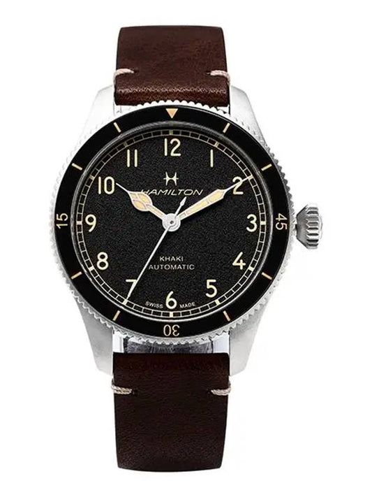 Khaki Aviation Pilot Pioneer Watch Black - HAMILTON - BALAAN 2