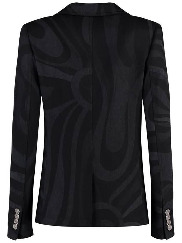 Pucci Single-Breasted Two-Button Blazer - EMILIO PUCCI - BALAAN 2