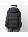 Draa Down Padded Jacket Black - MONCLER - BALAAN 4