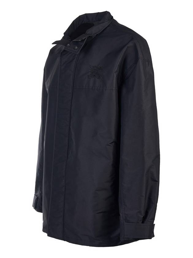 Nylon Salford Down Zip-Up Jacket Black - BURBERRY - BALAAN 3