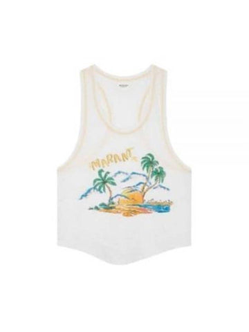 Sleeveless T Shirt 753665 White - ISABEL MARANT - BALAAN 1