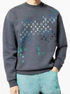 Embroidered cotton sweatshirt 1AFVIS - LOUIS VUITTON - BALAAN 4