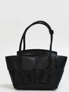 Mini Arco Shoulder Bag Black - BOTTEGA VENETA - BALAAN 3