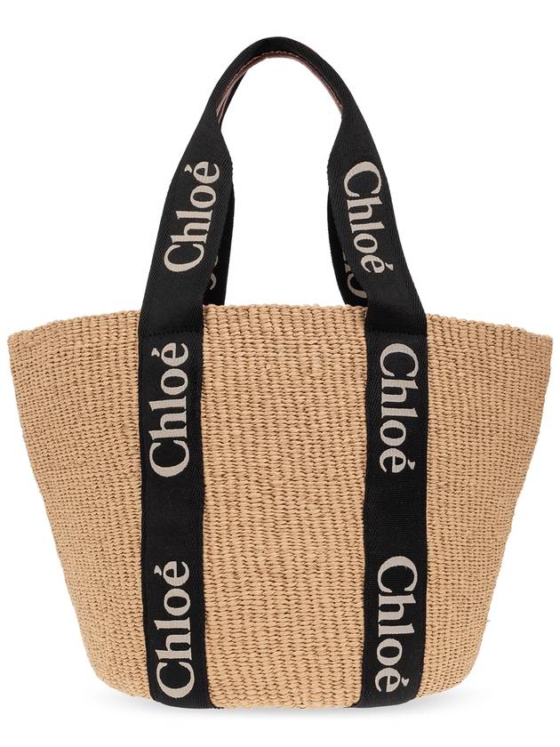 Woody Large Basket Tote Bag Beige - CHLOE - BALAAN 2