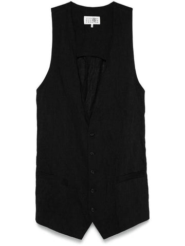 Mm6 Maison Margiela Gilet Clothing - MAISON MARGIELA - BALAAN 1