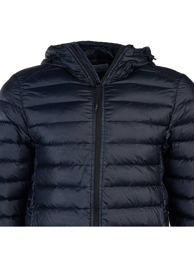 Loom Woven Chambers R Nylon Down TC Light Hoodie Down Jacket Midnight Blue - STONE ISLAND - BALAAN 5