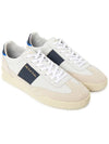 Dover Suede Leather Low Top Sneakers White - PAUL SMITH - BALAAN 4