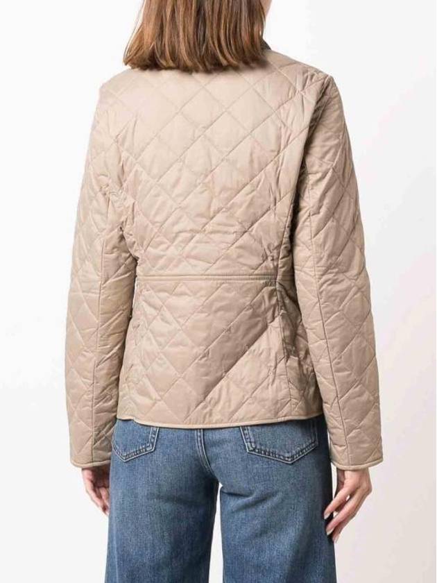 Deveron Quilting Jacket Beige - BARBOUR - BALAAN 6