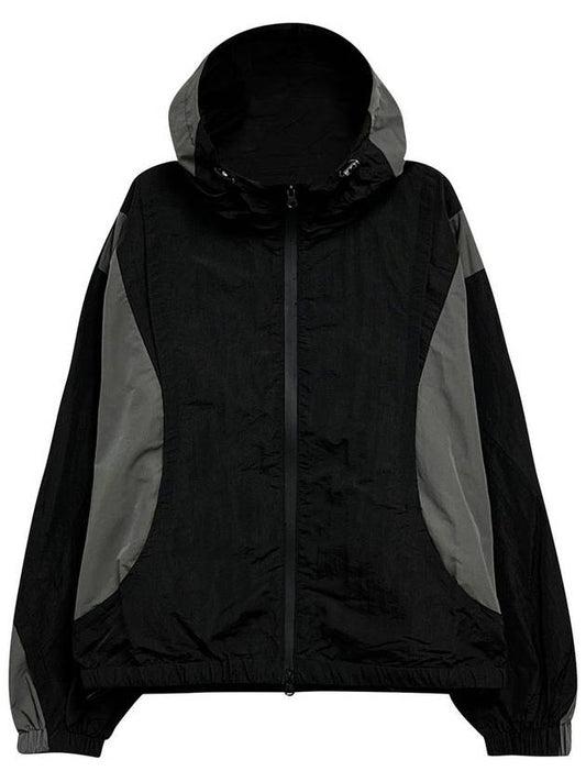 Unisex twotone hood wind break_black - SMITH ARMOR - BALAAN 1