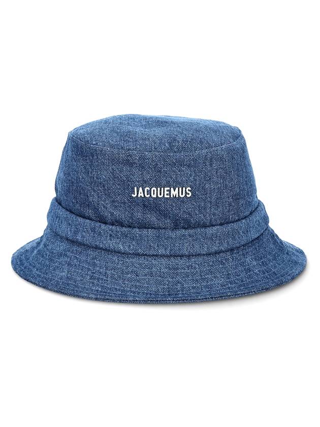 Le Bob Gadjo Bucket Hat Blue - JACQUEMUS - BALAAN 1