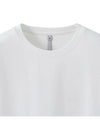 Supima Cotton Lux Short Sleeve T-Shirt White - NOIRER - BALAAN 5