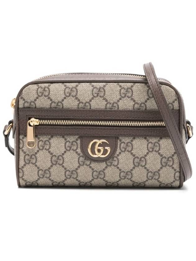 Ophidia GG Super Small Shoulder Bag Beige Ebony - GUCCI - BALAAN 4