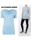 Pocket short sleeve tshirt 400200R16 468 - ALEXANDER WANG - BALAAN 1