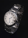 Men s Cartier W6920084 36MM Steel Quartz Ballon Bleu de Watch gt Gangbuk used luxury goods - CARTIER - BALAAN 4