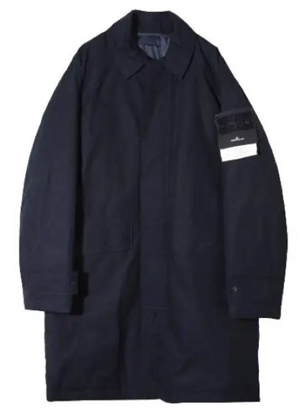 Ghost Piece O-Ventile Primaloft Insulation Trench Coat Navy - STONE ISLAND - BALAAN 2