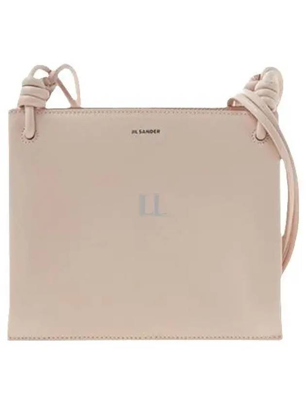 Tangle Medium Leather Cross Bag White - JIL SANDER - BALAAN 2