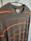 striped crew neck MILITARE SWEATER - ARMANI COLLEZIONI - BALAAN 3