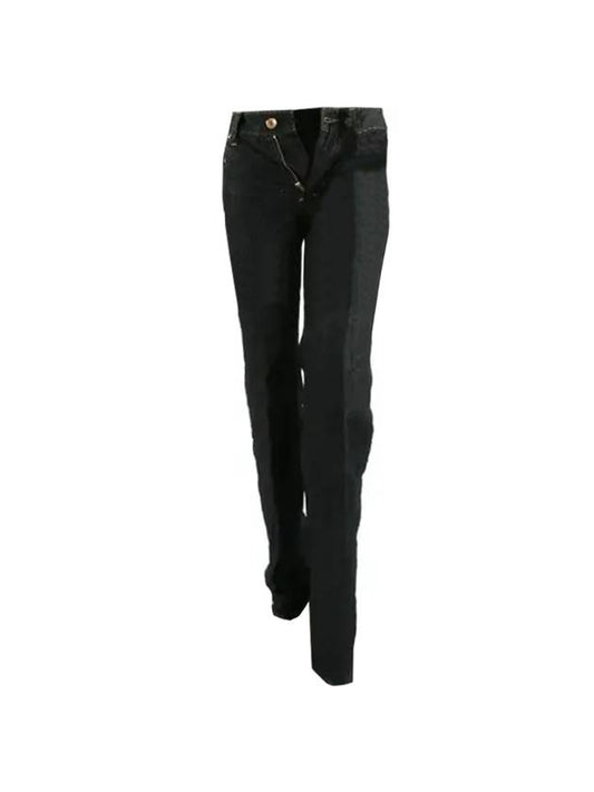 Women's Cotton Bootcut Jeans Black - DSQUARED2 - BALAAN 1