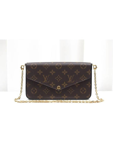 Pochette Felicie Monogram Chain Cross Bag M81896 - LOUIS VUITTON - BALAAN 1