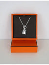 Kelly Cadenas Pendant Necklace Silver - HERMES - BALAAN 6