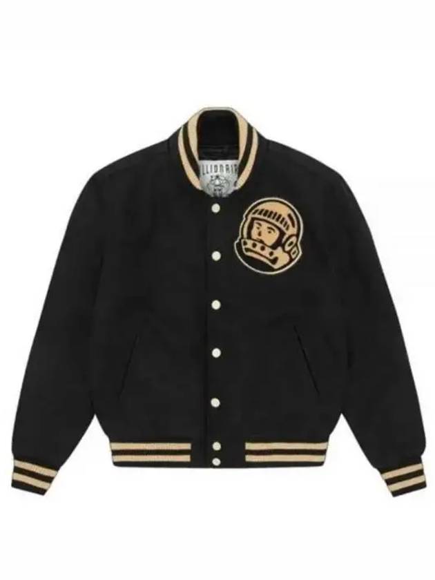 B22201 BLACK Astro Varsity Jacket 933320 - BILLIONAIRE BOYS CLUB - BALAAN 1