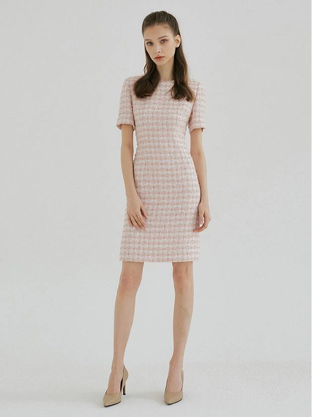 BLOSSOM TWEED DRESS - MULLION - BALAAN 3