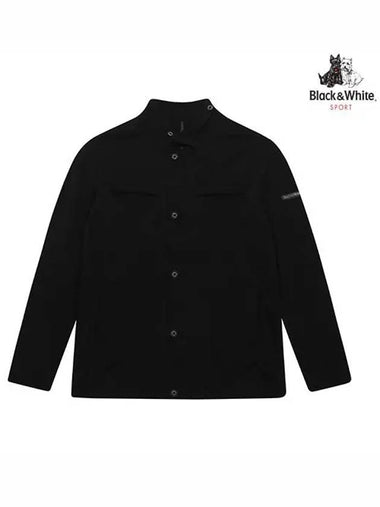 Yotu Stretch Jacket Type Jumper 1400GCOJBLACK - BLACK&WHITE - BALAAN 1