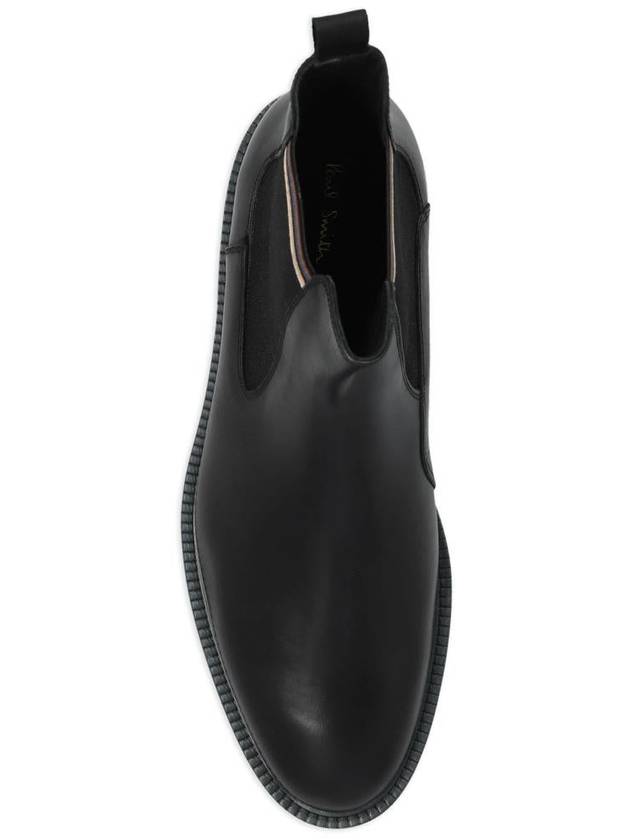 Paul Smith Argo Side-Panel Leather Ankle Boots - PAUL SMITH - BALAAN 4