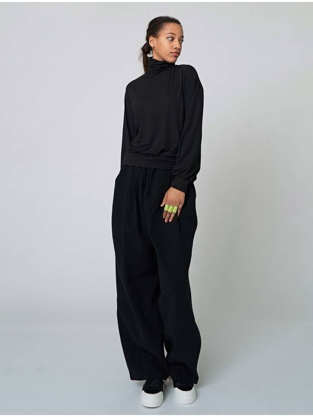 Slung Track Pants Black - ATHPLATFORM - BALAAN 8