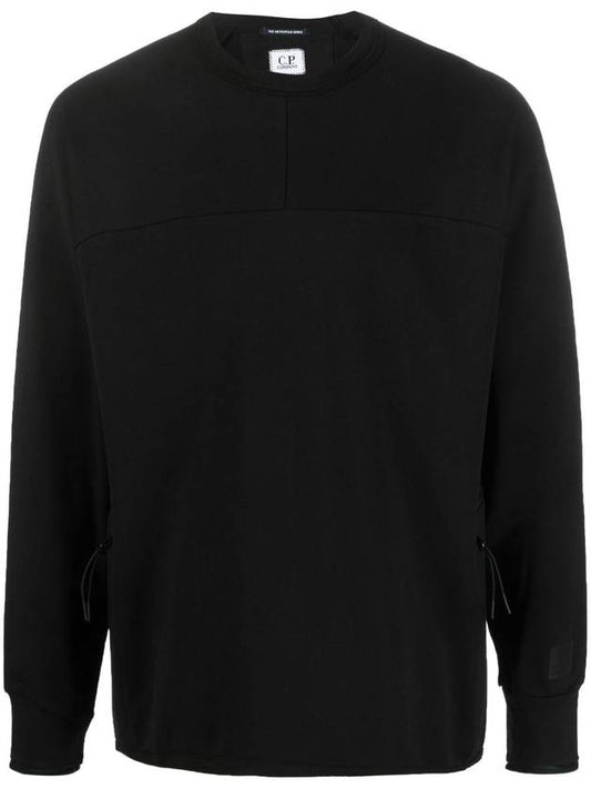 Men's Sweatshirt Black - CP COMPANY - BALAAN 1