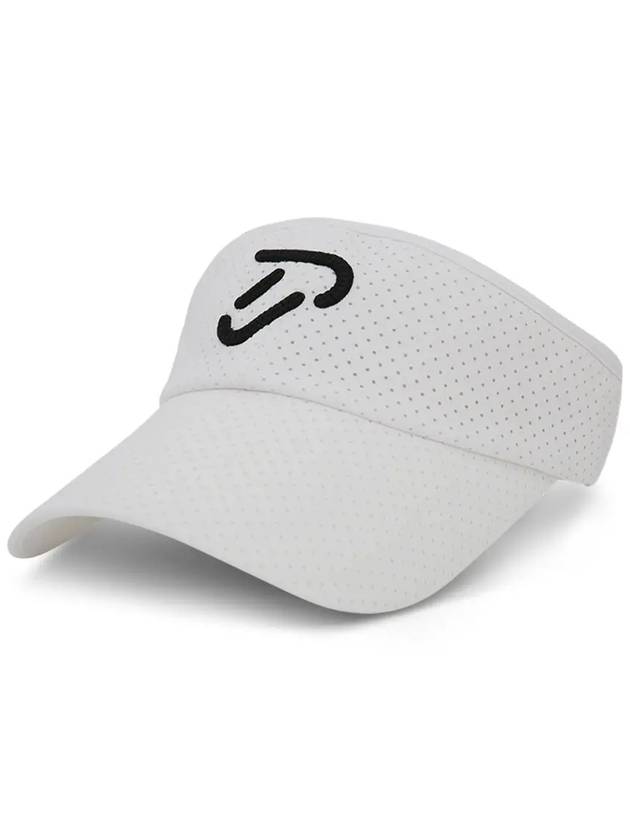 perforated point sun cap IPL3MCP714 WH - IJP DESIGN - BALAAN 3