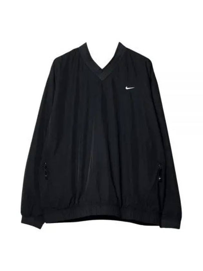 Solo Swoosh Wind Long Sleeve T-Shirt Black - NIKE - BALAAN 2