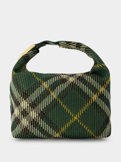 Peg Medium Duffel Bag Green - BURBERRY - BALAAN 2