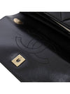 Daejeon Used Luxury Goods A92236 Trendy CC Top Handle Small Lambskin Black Gold Plated - CHANEL - BALAAN 5