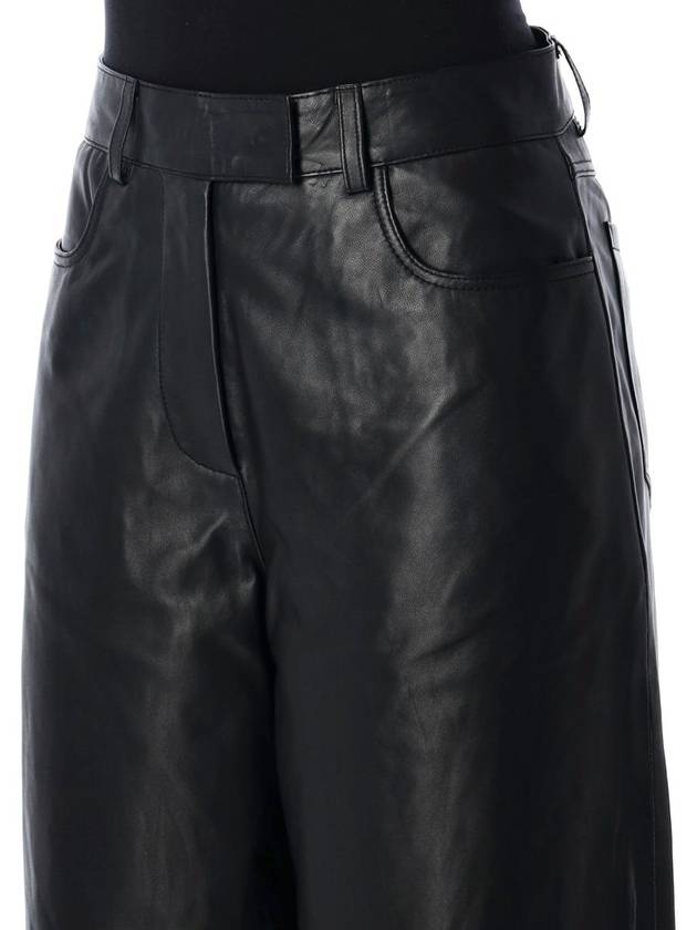 Remain Birger Christensen Cocoon Leather Pants - REMAIN BIRGER CHRISTENSEN - BALAAN 3