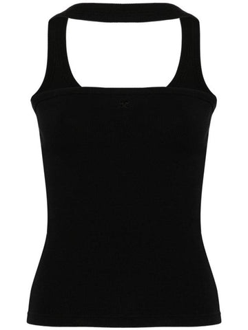 Courrèges Top Black - COURREGES - BALAAN 1