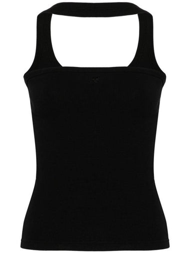 Courrèges Top Black - COURREGES - BALAAN 1