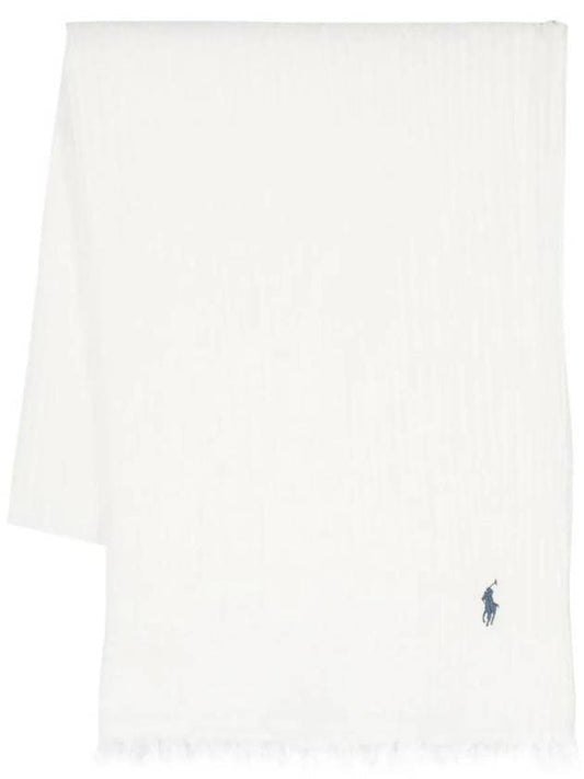 Fringe muffler cream - POLO RALPH LAUREN - BALAAN 1